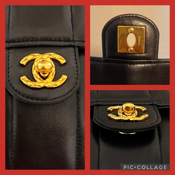 CHANEL Quilted Vertical Lambskin mini - Picture 12 of 15